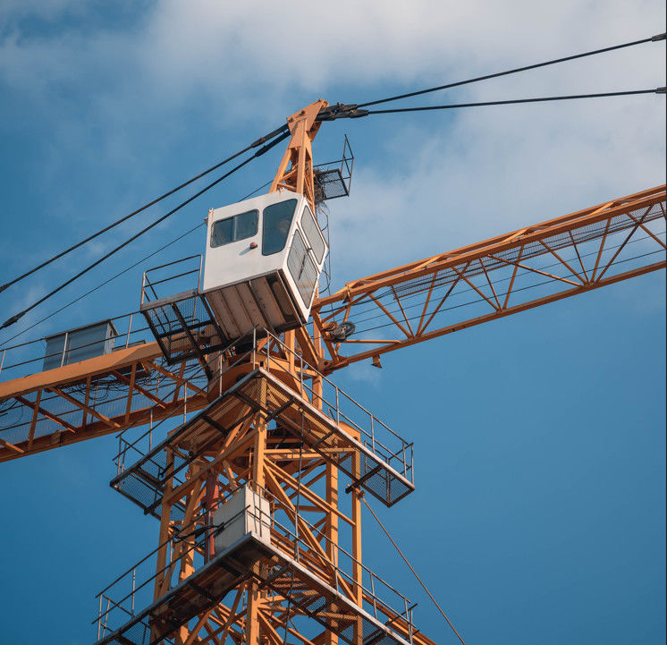 Σινοκορπ TZ5610-6 Hatkit 56 μέτρα Boom 60M ύψος Commercial Hammerhead Tower Crane με CE