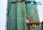 25 τόνος 50m σχοινί καλωδίων γερανών πύργων κατασκευής φλόκων Luffing που ανυψώνει το βαρύ εξοπλισμό προμηθευτής